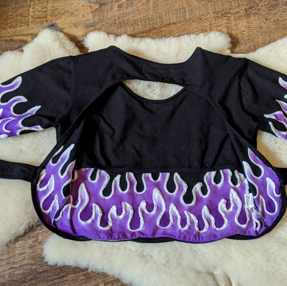 FLAME CROP TOP - Picture 3 of 5